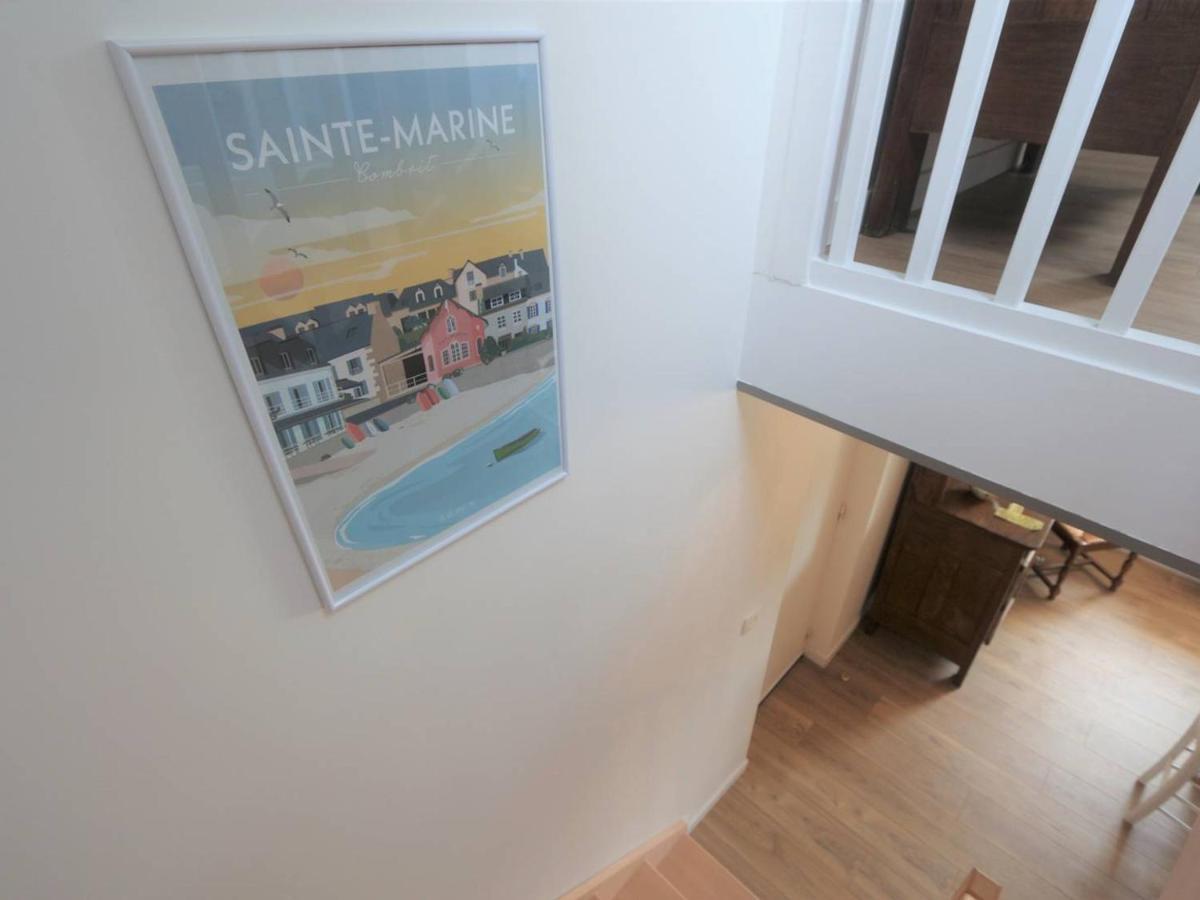 Combrit Sainte-Marine: T2 Duplex Renove Avec Jardin Prive Et Vue Sur Port - Fr-1-481-91公寓 外观 照片